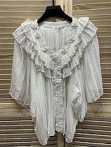 Блузка Dalkosti Shop DS825 white - делук