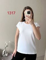 Футболка Fsn 1317 white - делук