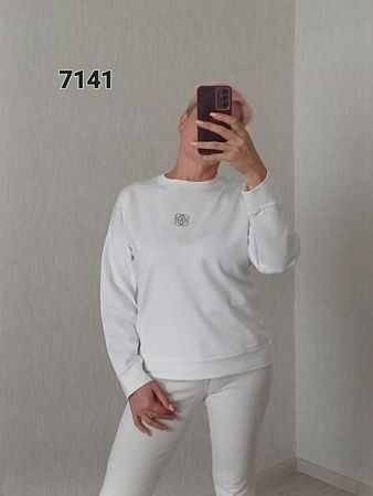 Свитер Fsn 7141 white - делук