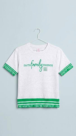 Футболка Dino DN1023 l.grey-green - делук