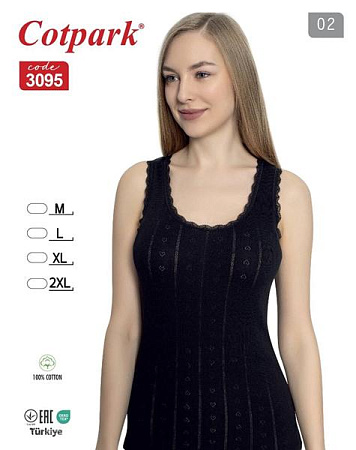 Майка Trikotag 3095 black - делук