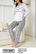 Пижама Anion 70139 wine - делук