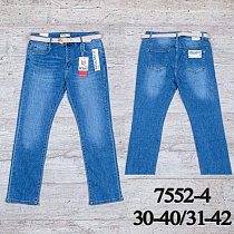 Джинсы Uno2 7552-4 (30-40) - делук