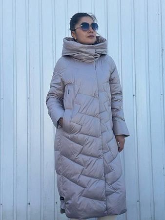Пуховик Yafeier 2383 beige - делук