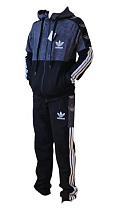 Костюм Спорт Tran TR1586 black - делук