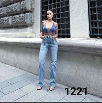 Джинсы Jeans Style 1221 blue - делук