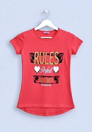 Футболка Dino DN568 coral - делук