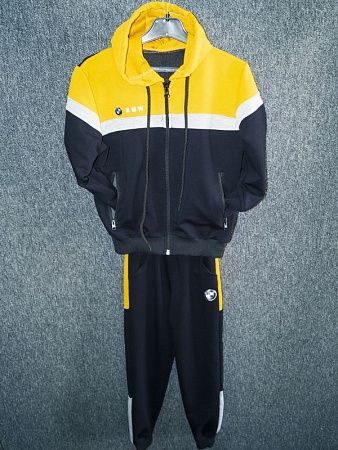 Костюм Спорт Ylzl K49 navy-yellow - делук