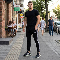 Штаны Спорт Sport Style 23 black - делук