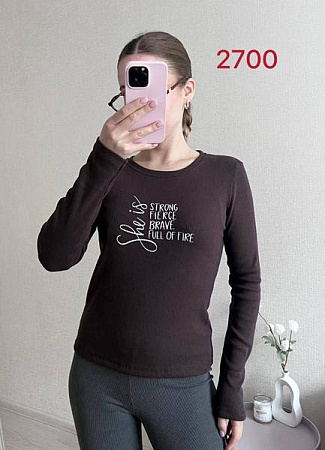 Свитер Fsn 2700 brown - делук