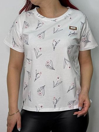 Футболка Kosta KS549 white - делук