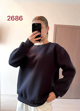 Свитер Fsn 2686 black - делук