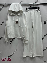 Костюм Спорт Met&March 6735 white - делук