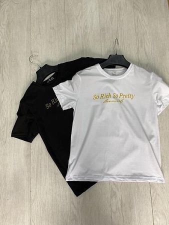 Футболка Annet AZ0033 black - делук