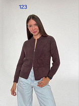 Кофта Fsn 123 brown - делук