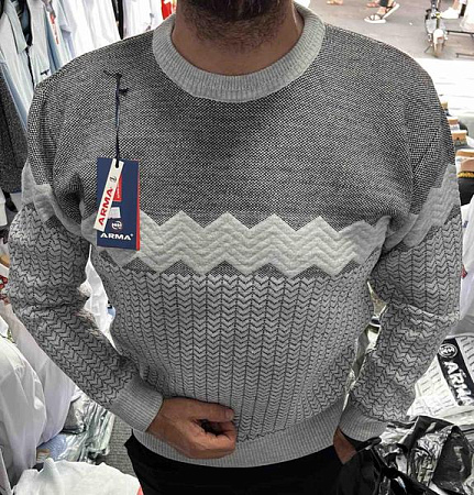 Свитер Nik 56812 grey - делук