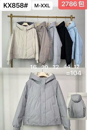 Куртка Dorimodes KX858-20 grey - делук