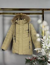 Куртка Delfinka B920 beige - делук