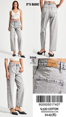 Джинсы Ruxa 3066-12-12 l.grey - делук