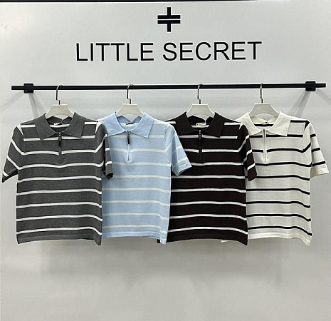 Футболка Little Secret W190 l.blue - делук