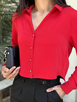 Рубашка Style Nadezhda SN357 red - делук