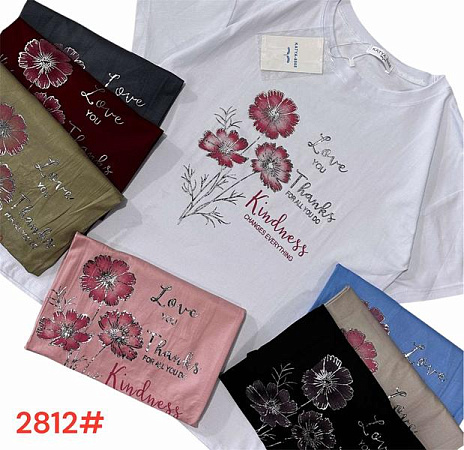 Футболка Peng 2812 mix - делук