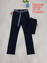 Джинсы Vanver D82067 navy - делук