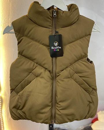 Жилетка Fili Kids FK1362 khaki - делук
