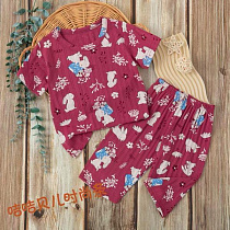 Пижама Фунтик FN168 wine - делук