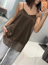 Майка Comod 8739 chocolate - делук