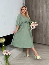 Платье Eskobo E6 green Платье Eskobo E6 green - делук