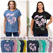 Футболка Lola LL518 mix - делук