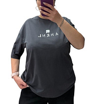 Футболка Elena&Vika 25108 grey - делук