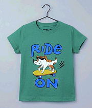 Футболка Dino DN291 green - делук