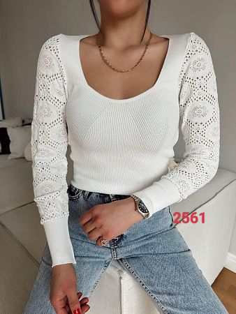 Свитер Mmc Clothes 2561 white - делук