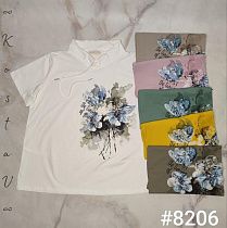 Футболка Kosta 8206 mix - делук
