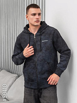 Кофта Спорт Jjf 50110 d.grey - делук