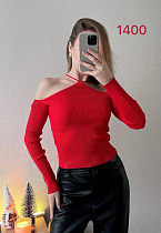 Свитер Fsn 1400 red - делук