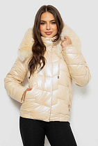 Куртка Seven Group 22-828 beige - делук
