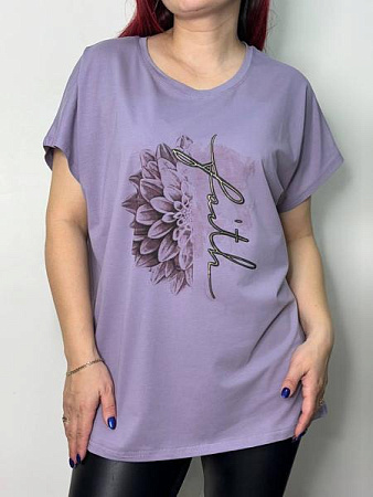 Футболка Kosta E013 lilac - делук