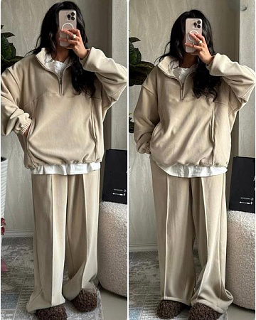 Костюм Спорт Modnulya 900 beige - делук