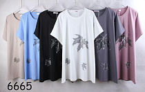 Футболка Jjf 6665 mix - делук