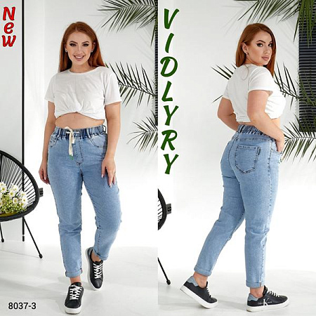 Джинсы Vidlyry 8037-3 l.blue - делук