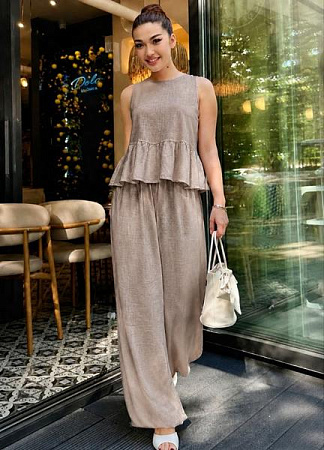 Костюм Arina 5186 beige - делук