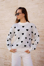 Свитер Little Secret 0539 white - делук