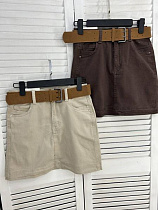 Юбка Style Nadezhda R83 brown - делук