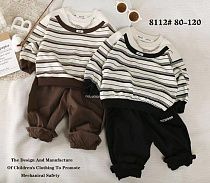 Костюм Спорт Фунтик 8112 black - делук