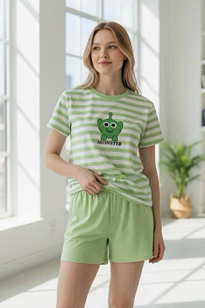 Пижама Trikotag T305 l.green - делук