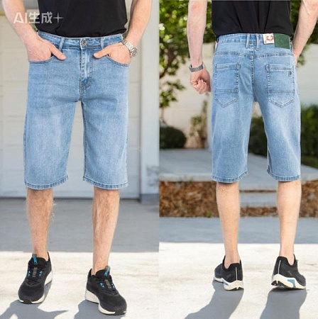 Шорты Lili 19197 l.blue - делук