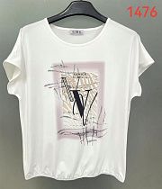 Футболка Lida 1476 white - делук